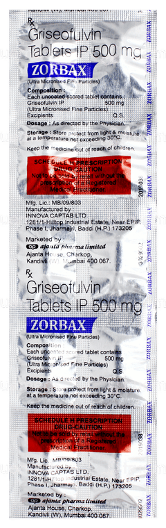 Zorbax Tablet 10