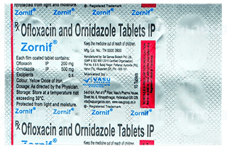 Zornif 200/500 Mg Tablet 10