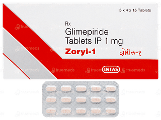 Zoryl 1 Tablet 15