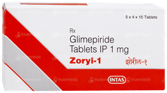 Zoryl 1 Tablet 15