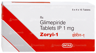 Zoryl 1 Tablet 15