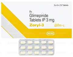 Zoryl 3 Tablet 15