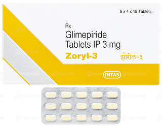 Zoryl 3 Tablet 15