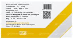 Zoryl 3 Tablet 15 Zoryl 3 Tablet 15