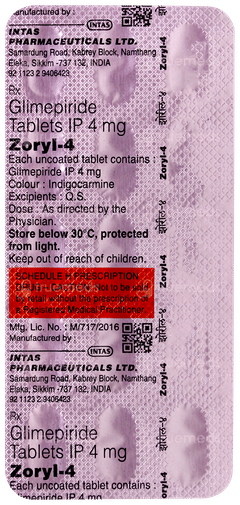 Zoryl 4 Tablet 15