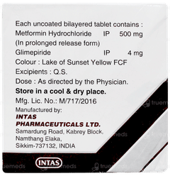 Zoryl M 4 Tablet 15 Zoryl M 4 Tablet 15