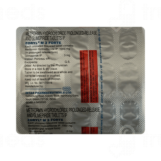 Zoryl M 3 Forte Tablet 10