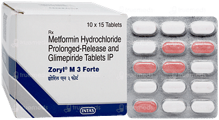 Zoryl M 3 Forte Tablet 15