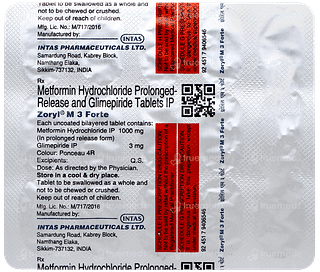 Zoryl M 3 Forte Tablet 15