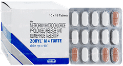 Zoryl M 4 Forte Tablet 15
