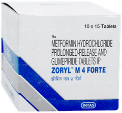 Zoryl M 4 Forte Tablet 15 Zoryl M 4 Forte Tablet 15