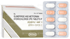 Zoryl Mf 1 Tablet 10