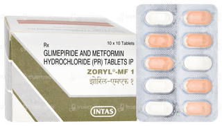 Zoryl Mf 1 Tablet 10
