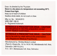 Zoryl Mf 1 Tablet 10