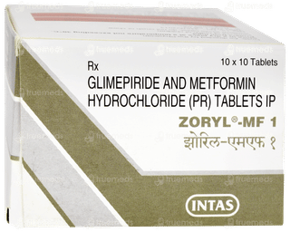 Zoryl Mf 1 Tablet 10