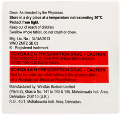 Zoryl Mf 2 Tablet 10