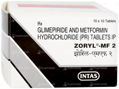 Zoryl Mf 2 Tablet 10