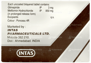 Zoryl Mf 3 Tablet 10