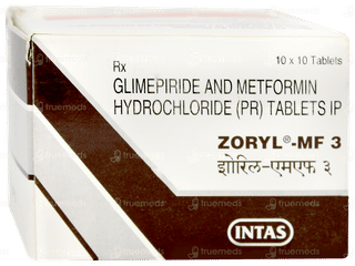 Zoryl Mf 3 Tablet 10