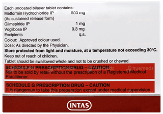 Zoryl Mv 1/0.3 Tablet 10