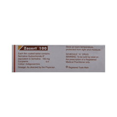 Zosert 100 Tablet 10