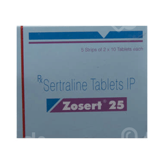 Zosert 25 Tablet 10