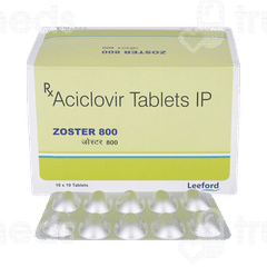 Zoster 800 Tablet 10 Zoster 800 Tablet 10