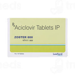 Zoster 800 Tablet 10 Zoster 800 Tablet 10