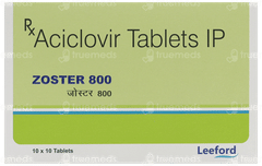 Zoster 800 Tablet 10 Zoster 800 Tablet 10
