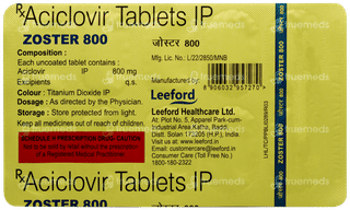 Zoster 800 Tablet 10