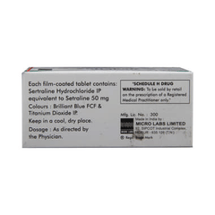 Zotral 50 MG Tablet 10