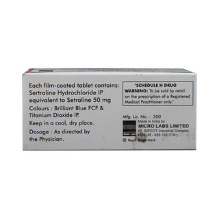 Zotral 50 MG Tablet 10