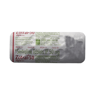 Zotral 50 MG Tablet 10