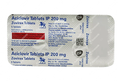 Zovirax 200mg Tablet 5 Zovirax 200mg Tablet 5