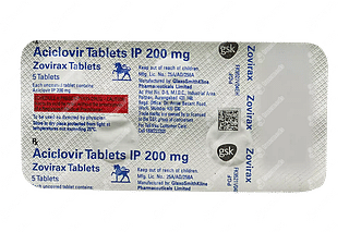 Zovirax 200 MG Tablet 5