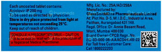Zovirax 200Mg Tablet 5