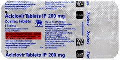Zovirax 200Mg Tablet 5 Zovirax 200Mg Tablet 5