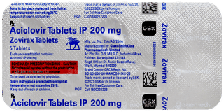 Zovirax 200Mg Tablet 5
