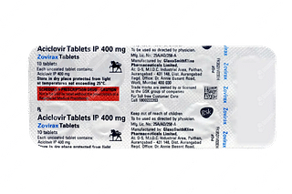 Zovirax 400mg Tablet 10