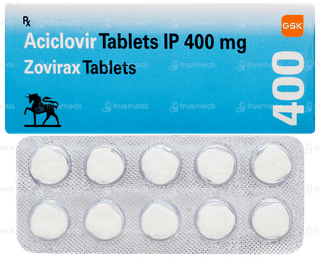 Zovirax 400mg Tablet 10