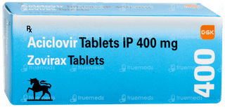 Zovirax 400mg Tablet 10