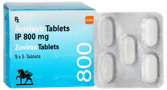 Zovirax 800mg Tablet 5