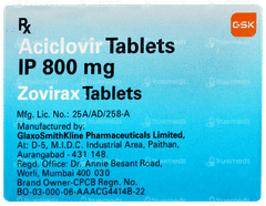 Zovirax 800mg Tablet 5