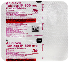 Zovirax 800mg Tablet 5