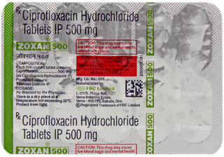 Zoxan 500 Tablet 10
