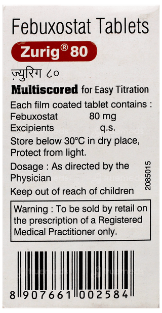 Zurig 80 Tablet 30