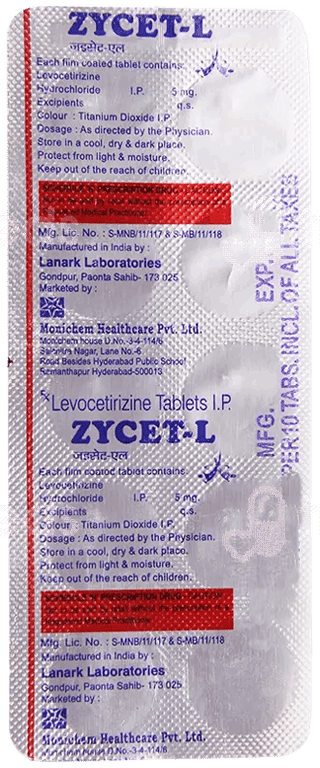 Zycet L Tablet 10