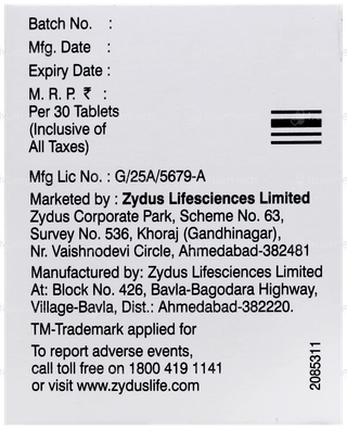Zyceva 100 Tablet 30