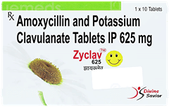 Zyclav 500/125 Mg Tablet 10