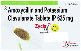 Zyclav 500/125 Mg Tablet 10